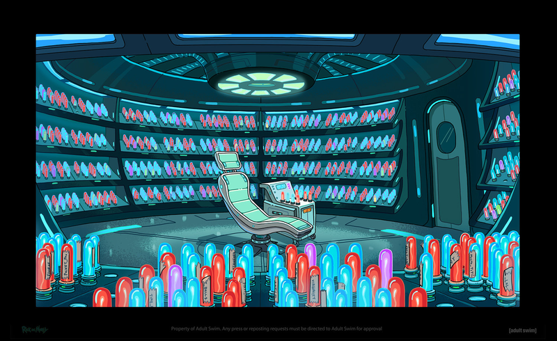 Illustration for article titled Aww Gee, Here's Some Rick & Morty Behind-The-Scenes Art